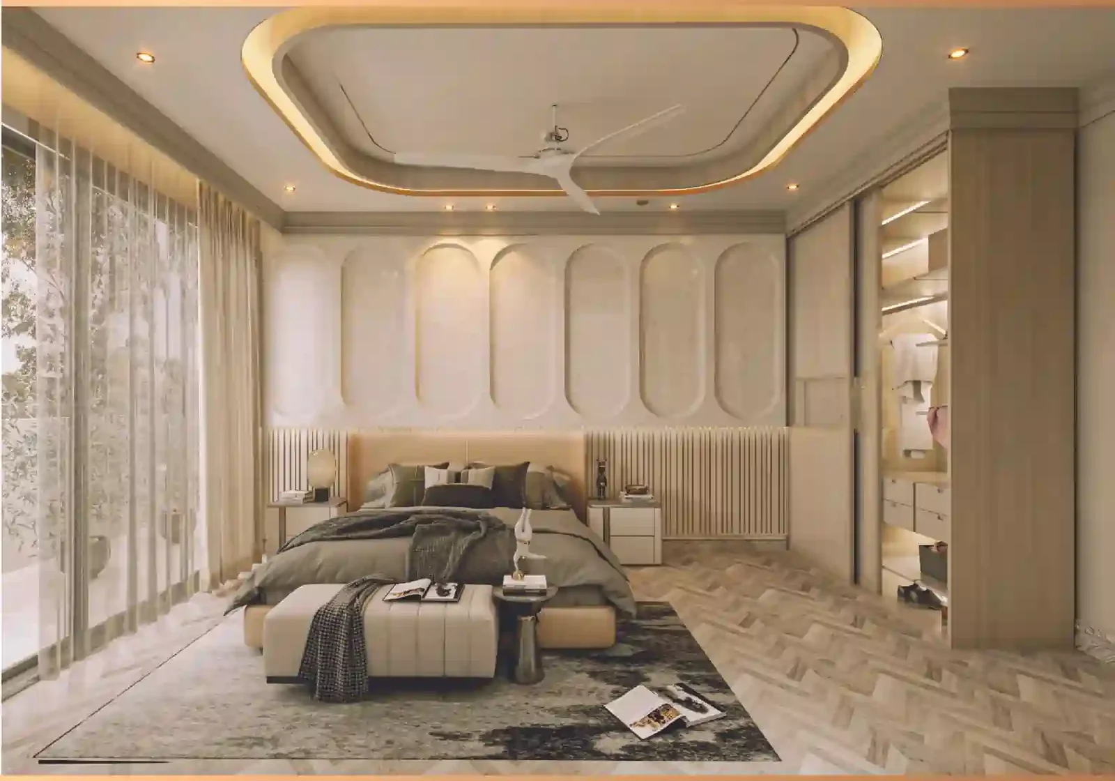 Bedroom view of Laburnum Developer Sector 88A Gurgaon