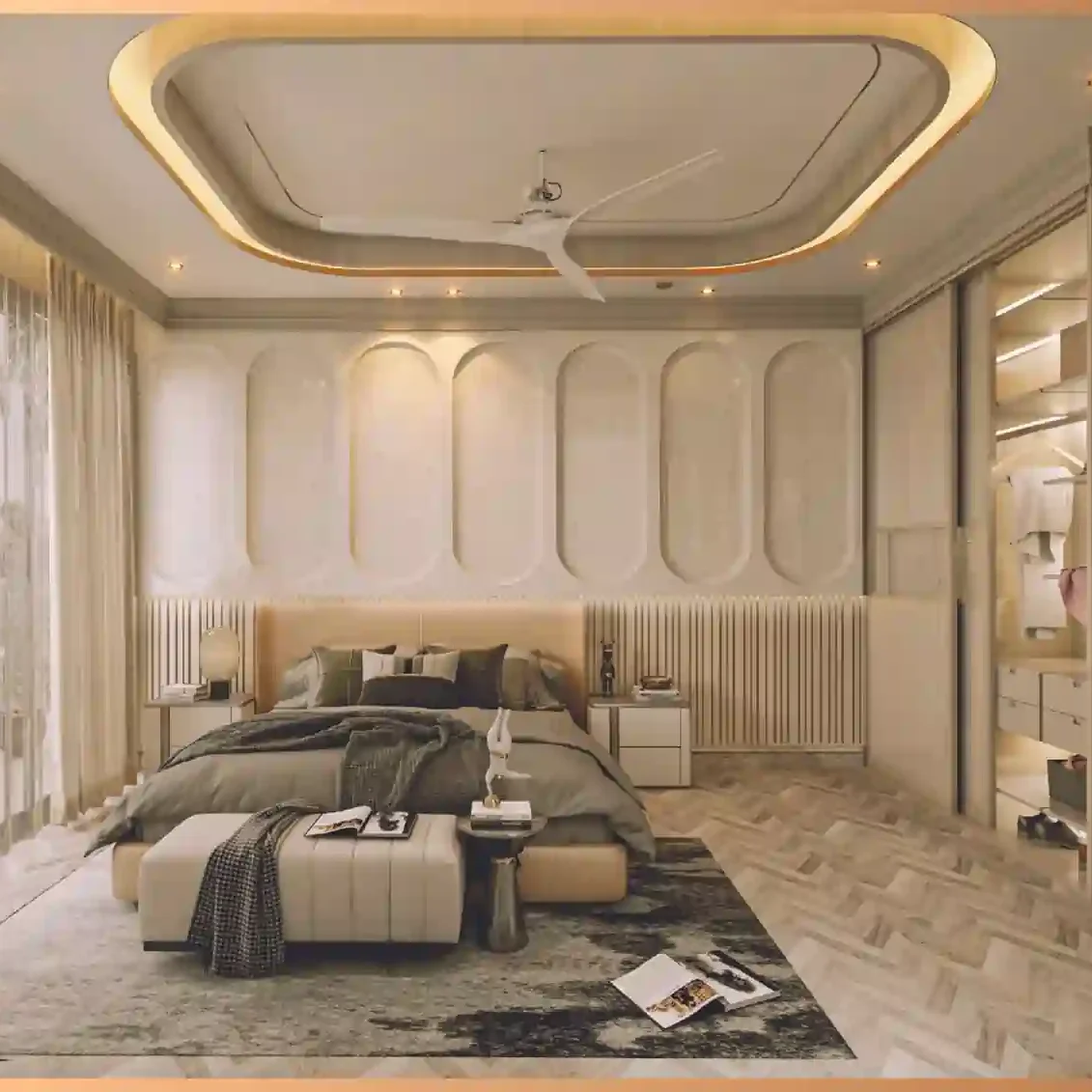 Bedroom view of Laburnum Developer Sector 88A Gurgaon