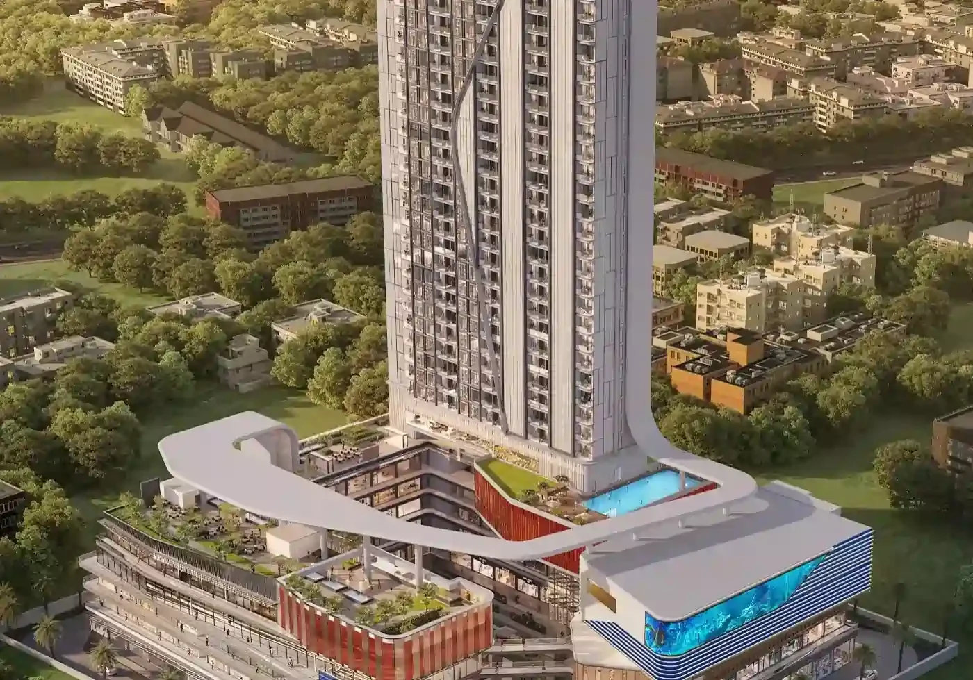 SPJ Vedatam in Sector 14, Gurugram offers thoughtfully planned residences with modern architecture and a well-connected urban location