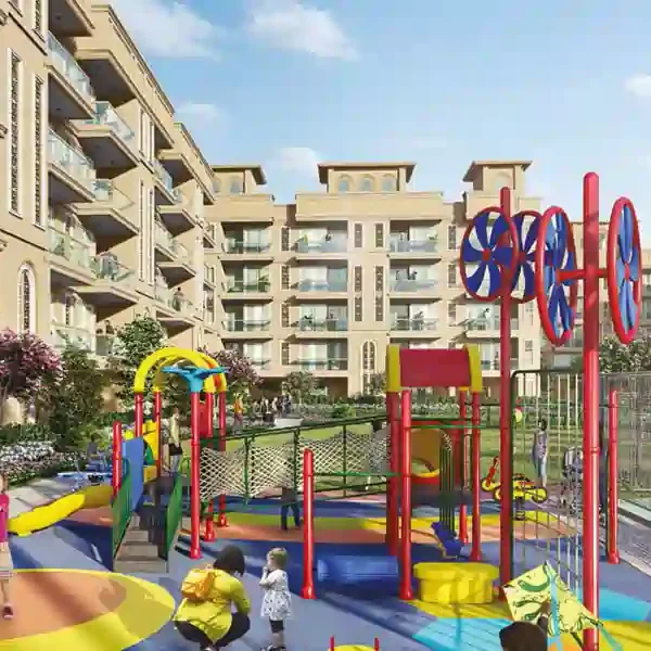 Signature Global City 92 Kids Play Area Ground View