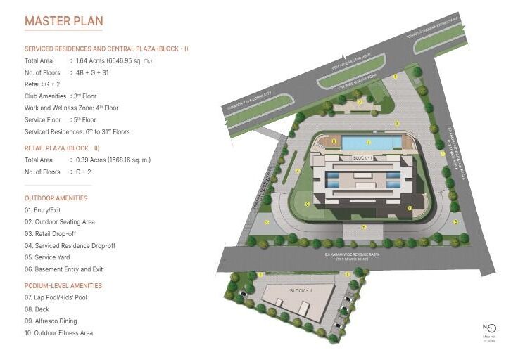 Sobha Strada Gurgaon Master Plan – Site Layout and Zoning