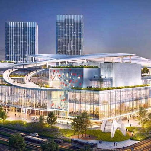 Luxury retail spaces at Elan Imperial commercial project