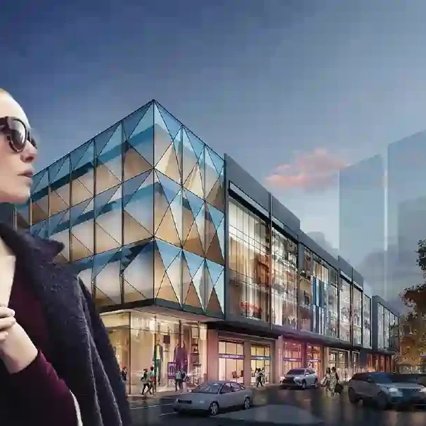 Night view of Skymarx SCO Plots Sector 74 Gurgaon