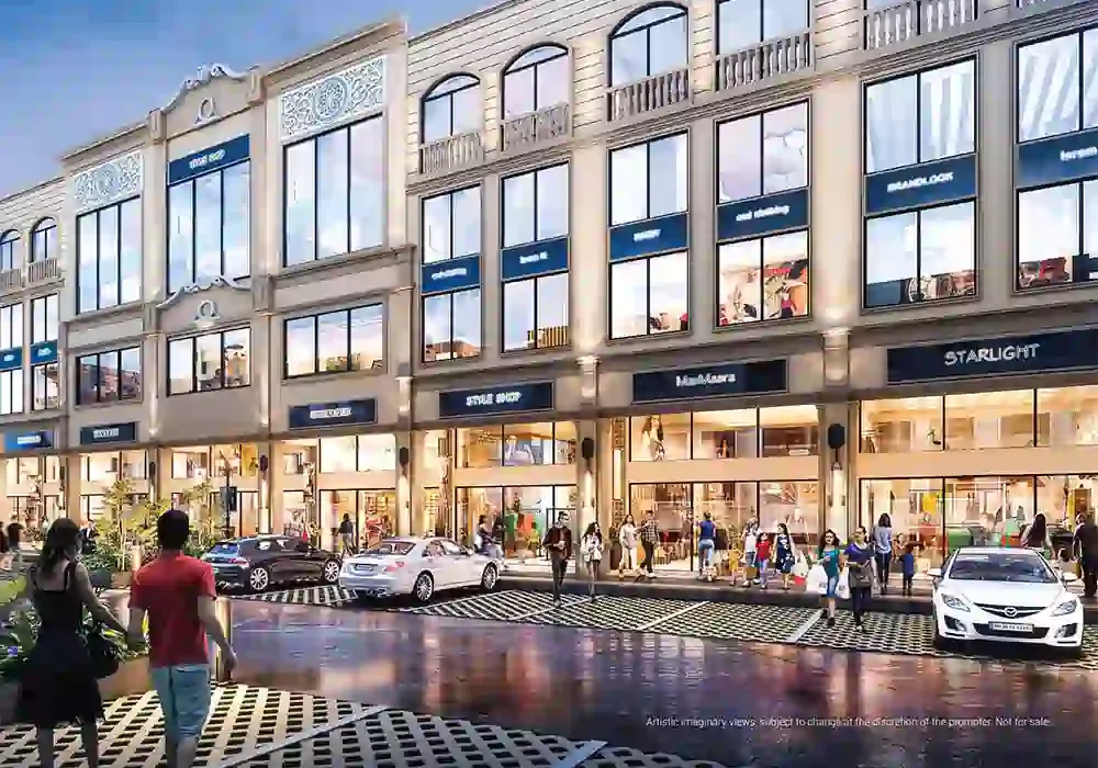 Retail space at Spaze Grand Central 114 Gurgaon for sale