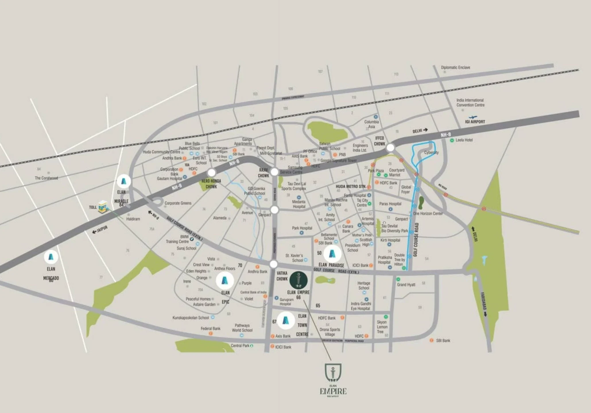 Elan Empire Sector 66 Gurgaon