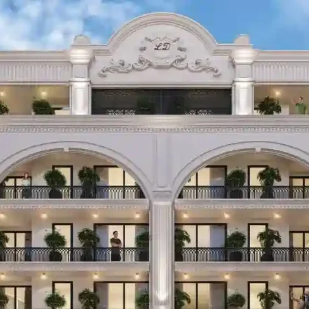 Building exterior of Laburnum Developer residential project Gurgaon
