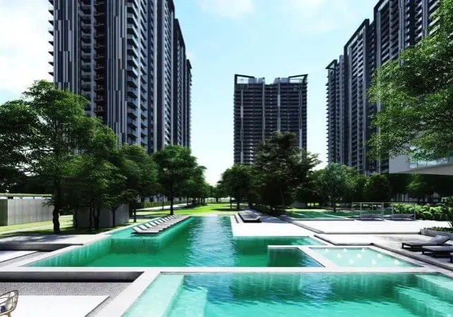 M3M Golf Hills luxury residential towers in Sector 79 Gurugram