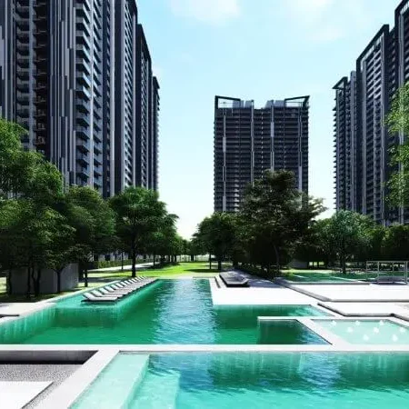 M3M Golf Hills luxury residential towers in Sector 79 Gurugram