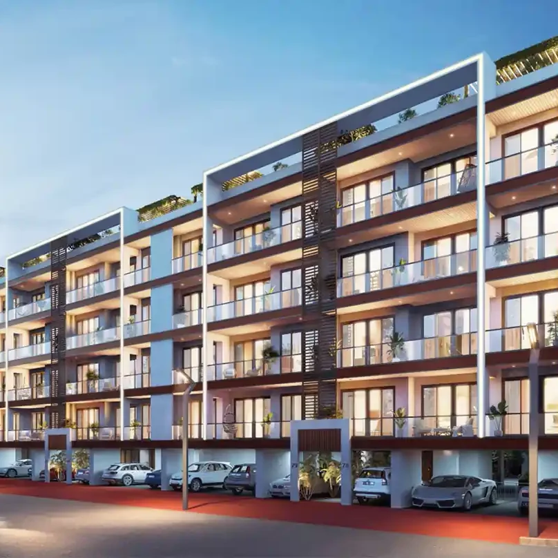 Front view of Adani Samsara Ivana Sector 63 Gurugram