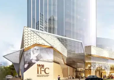 M3M IFC commercial complex on Golf Course Extension Road Gurugram