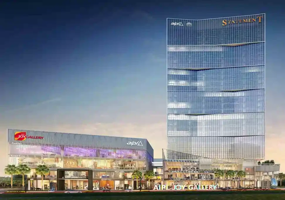 AIPL Joy Gallery commercial complex with modern architecture in Gurgaon