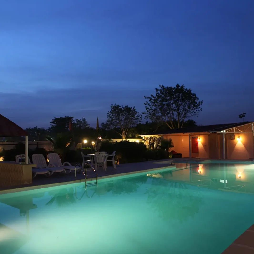 Aranyam Village Farm swimming pool