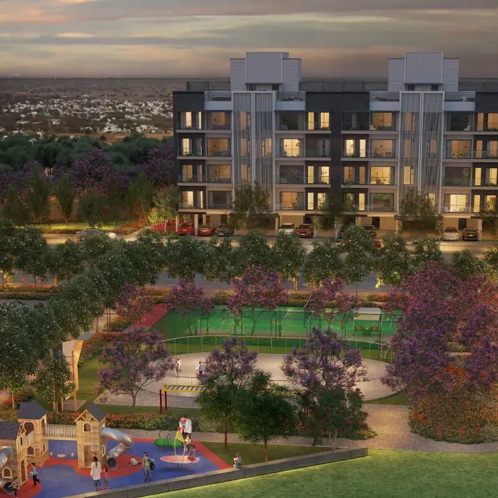 Birla Navya Sector 63A Ground View of Residences