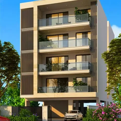 Outside view of DLF Phase 2 Floors Gurgaon