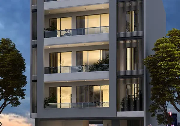 Exterior view of DLF Phase 2 Floors Gurgaon