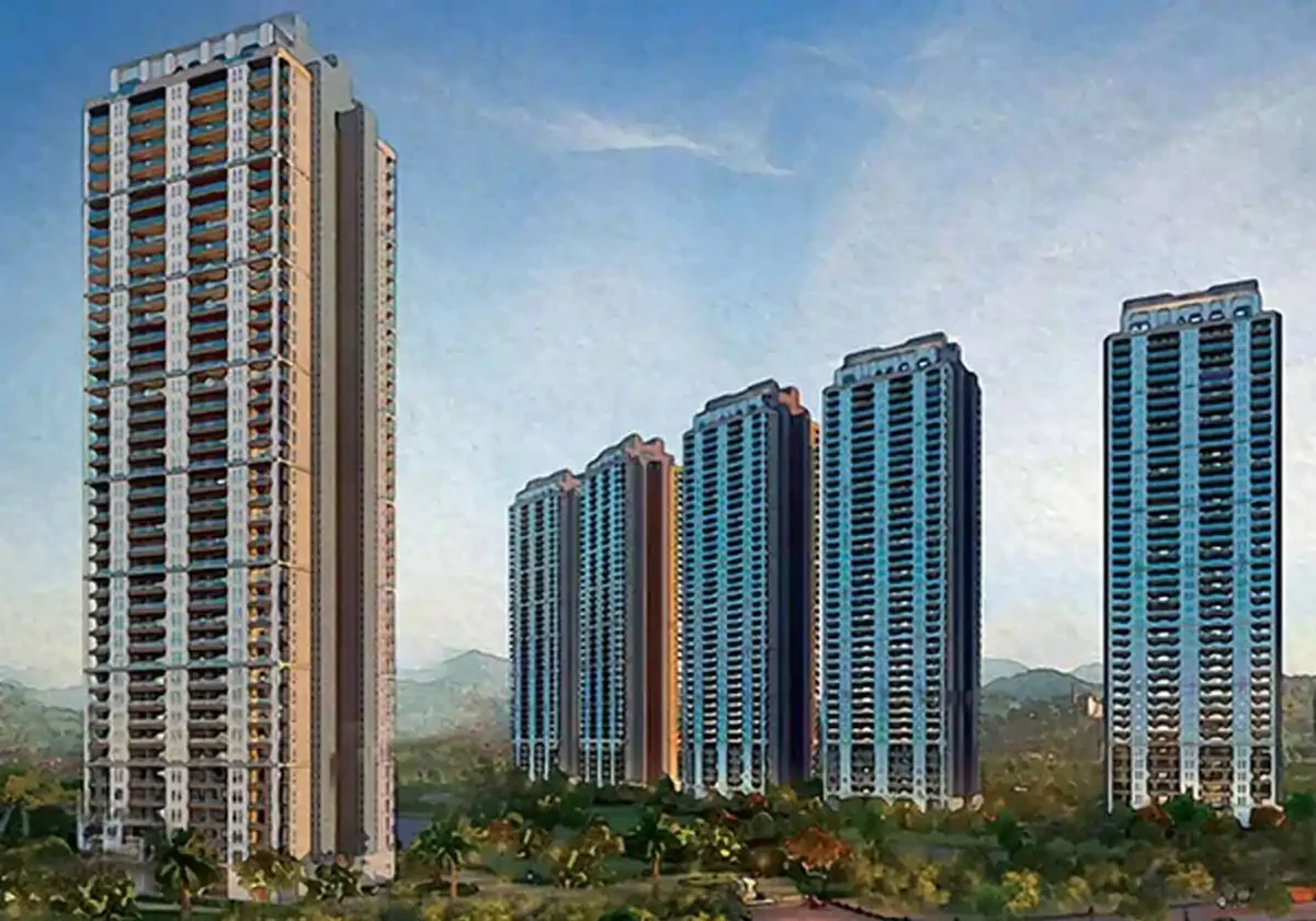 Luxury residential towers at DLF Privana West Gurugram