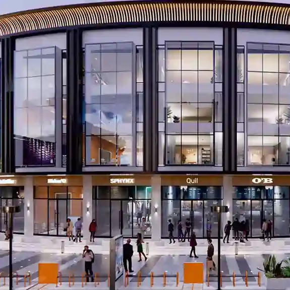 Front elevation view of DLF Gardencity Central Sector 84 Gurgaon