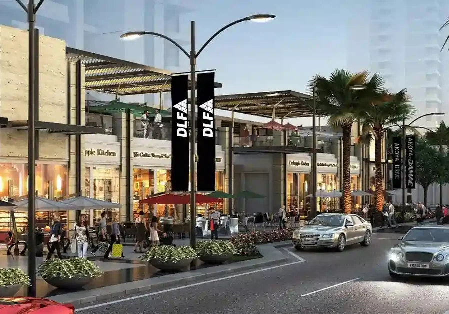 Front elevation view of DLF Gardencity Central Sector 84 Gurgaon