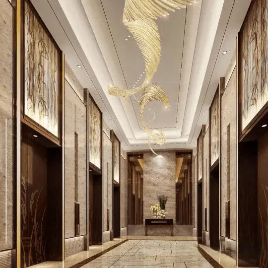 Spacious living room interiors at BPTP Verti Greens apartments