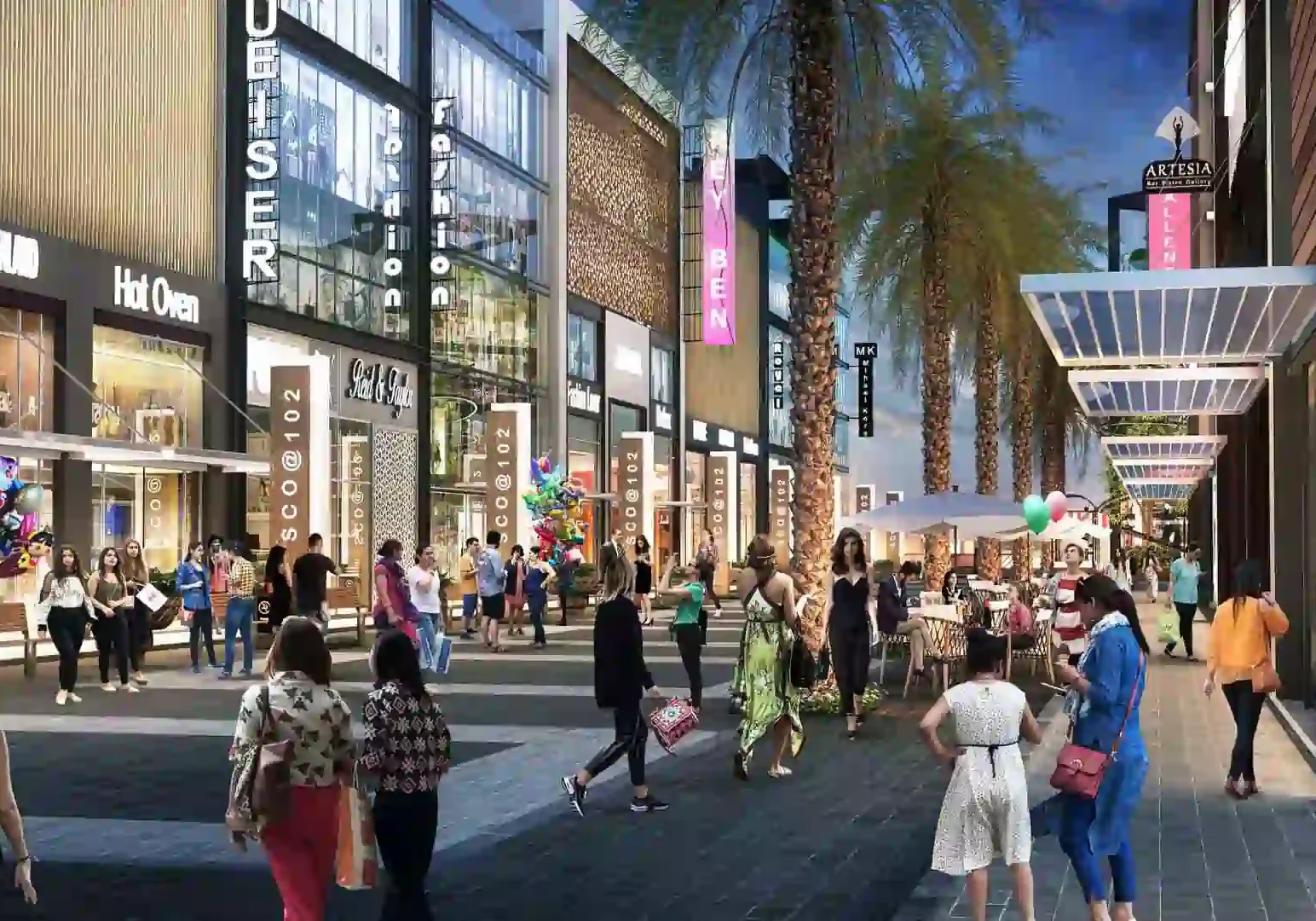 Project highlights of Adani Oyster Arcade SCO plots