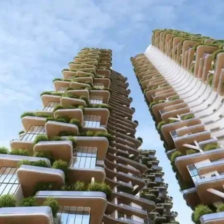 Spacious luxury apartment interiors at Trinity Sky Palazzo