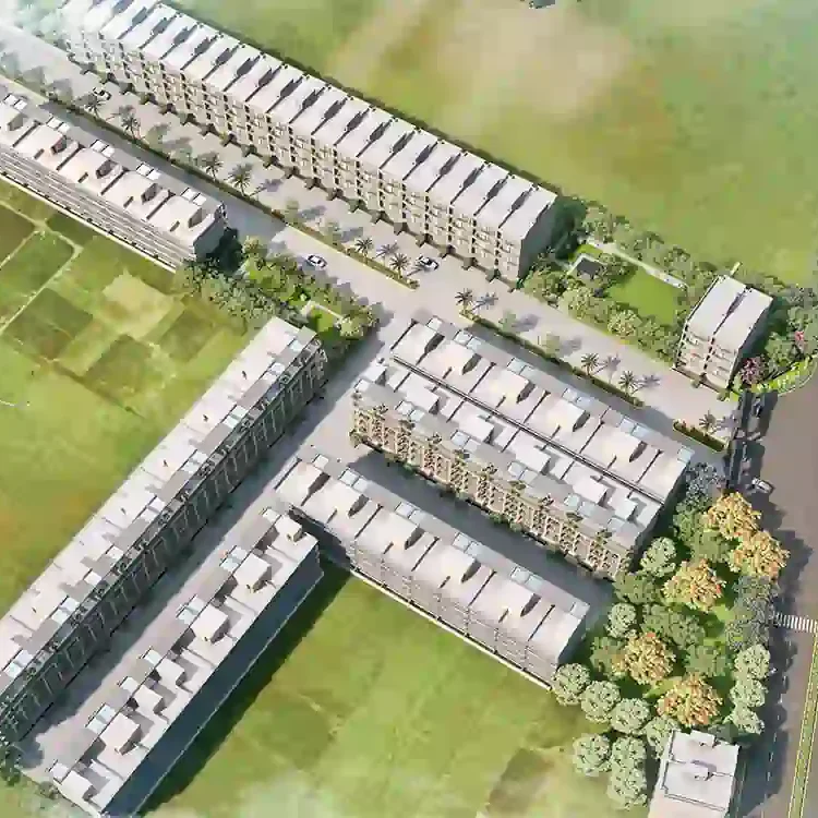 Aerial view of Ganga Realty Liv 89 Sector 89 Gurgaon