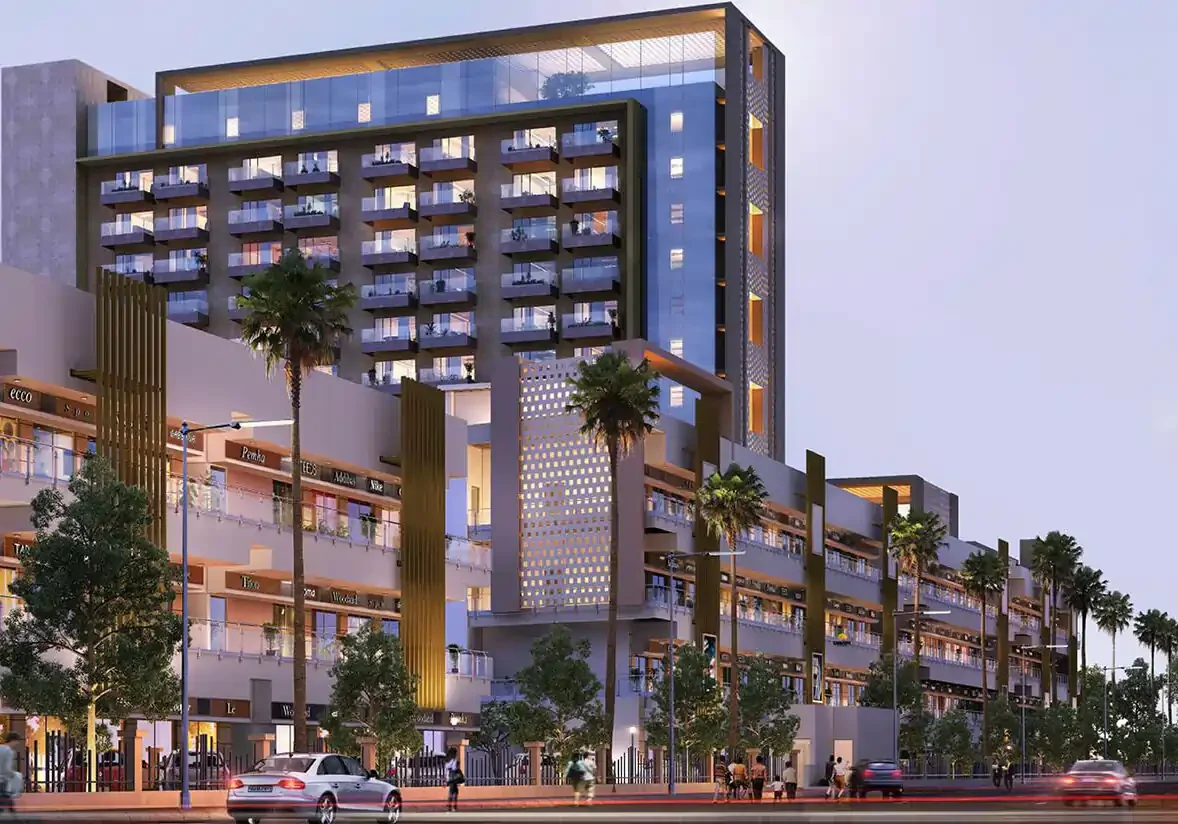 Orris Market 89 commercial complex with modern retail shops in Gurgaon