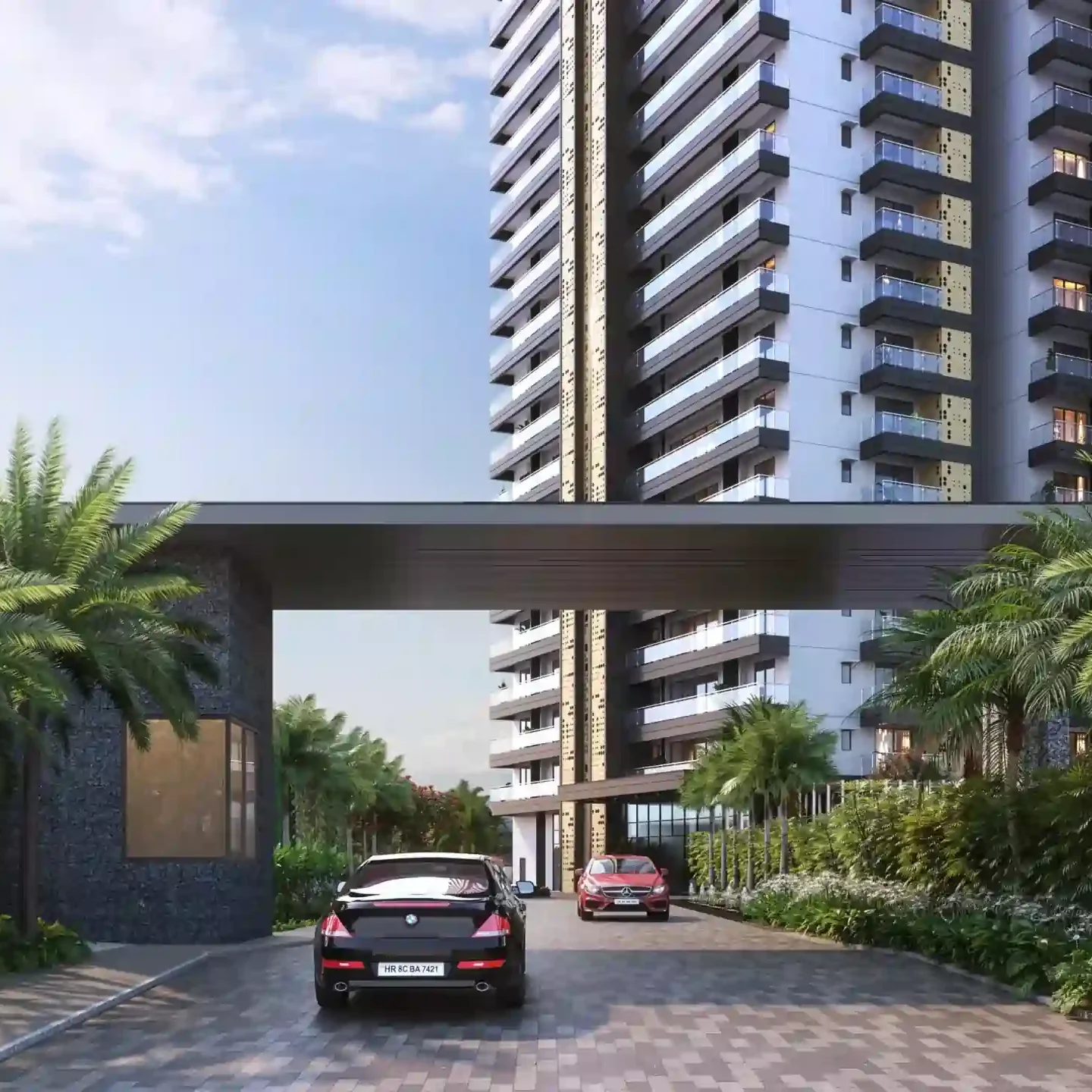 Godrej Alira clubhouse and amenity area