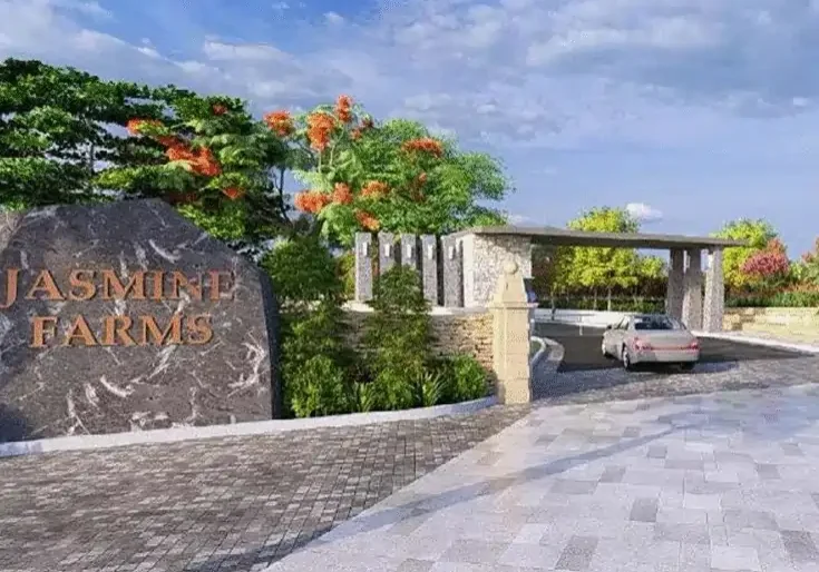 Jasmine Farms Naugaon Entrance