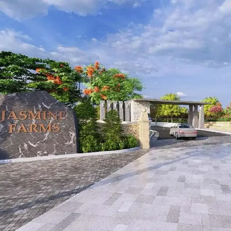Jasmine Farms Naugaon Entrance