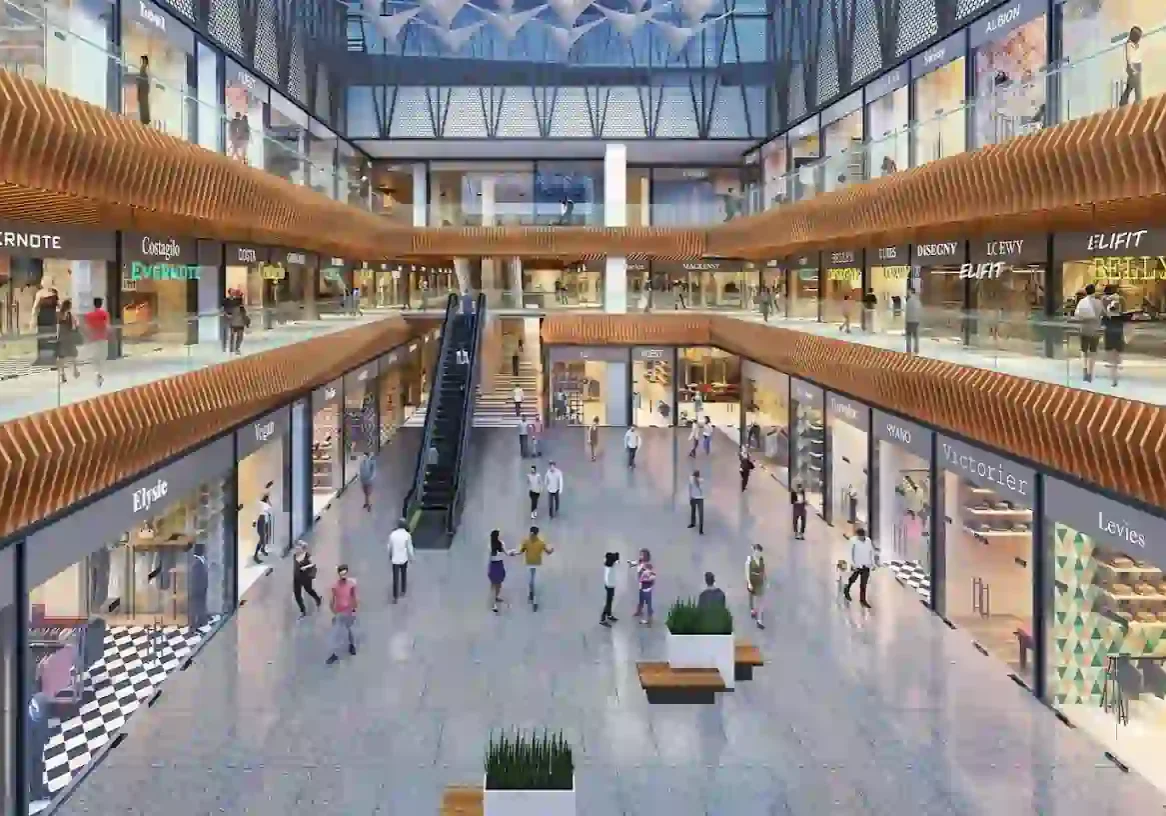 Commercial hub atmosphere at AIPL Joy Gallery Gurgaon