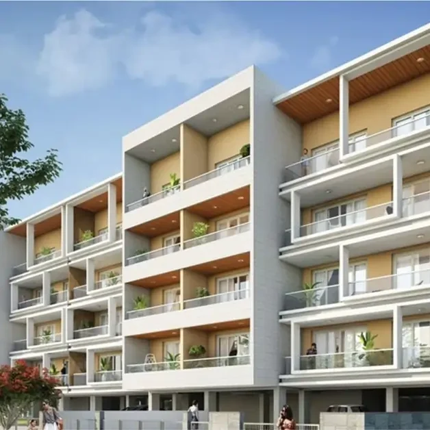 M2K Olive Greens luxury 3 BHK floors exterior, Sector 104 Gurgaon