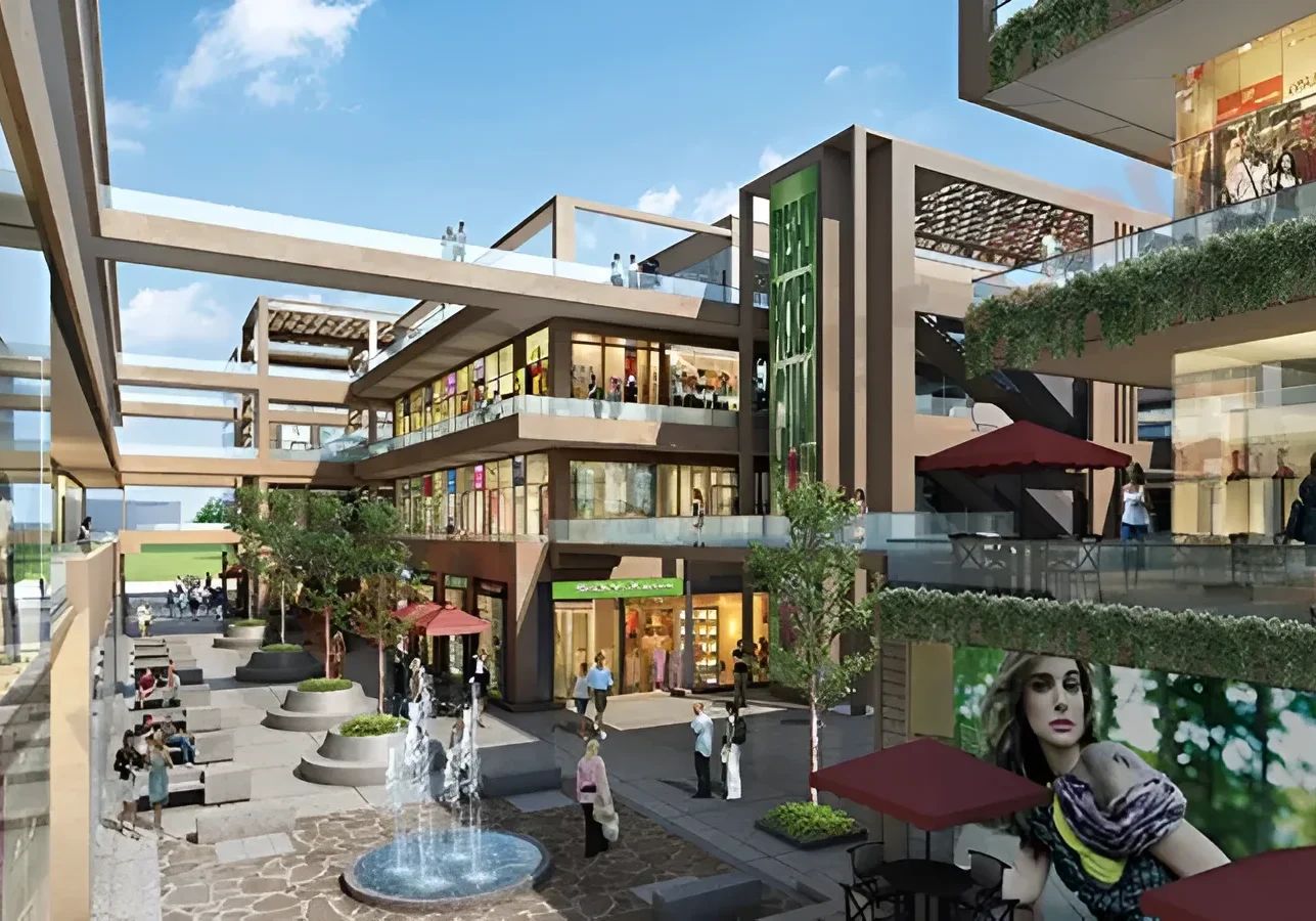 M3M Capital Walk, premium commercial project in Sector 74 Gurgaon featuring retail shops, office spaces, and modern architecture.