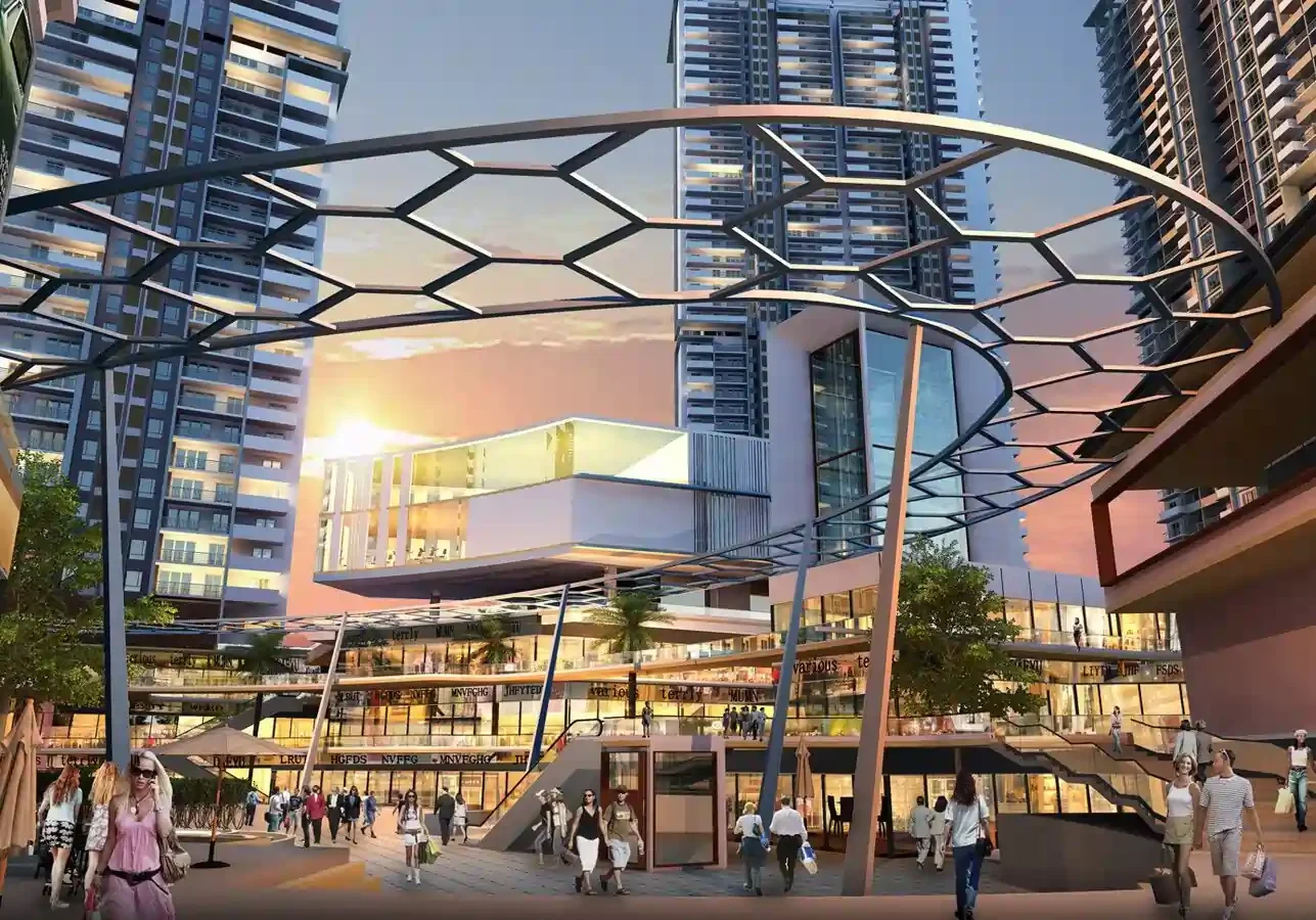 M3M 65th Avenue exterior view with premium commercial design