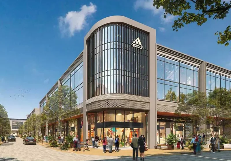 Front view of Whiteland Urban Cubes Sector 71 Gurgaon commercial project