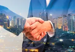 Real estate channel partners collaborating on project sales