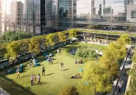 Children’s play zone at Raheja Vanya Gurgaon