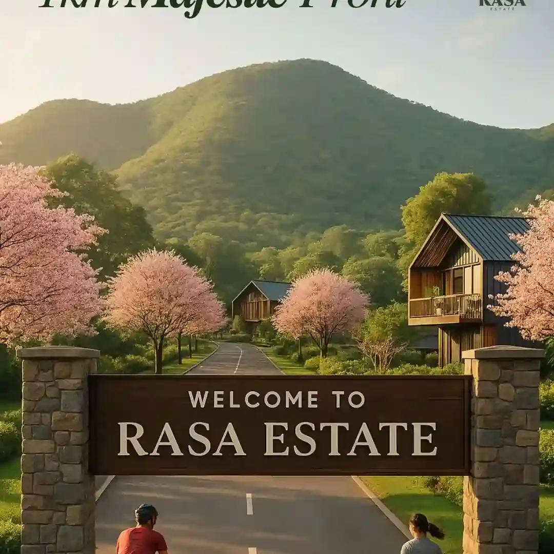 Grand entrance of Rasa Estate Naugaon Alwar