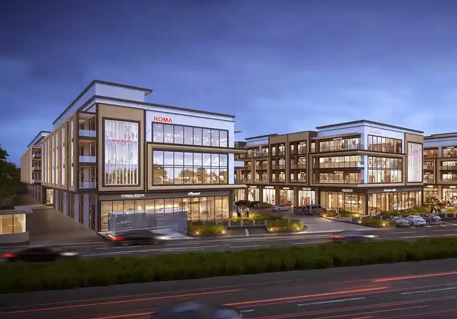 Front view of Reach Buzz SCO Plots Sector 114 Gurgaon commercial project
