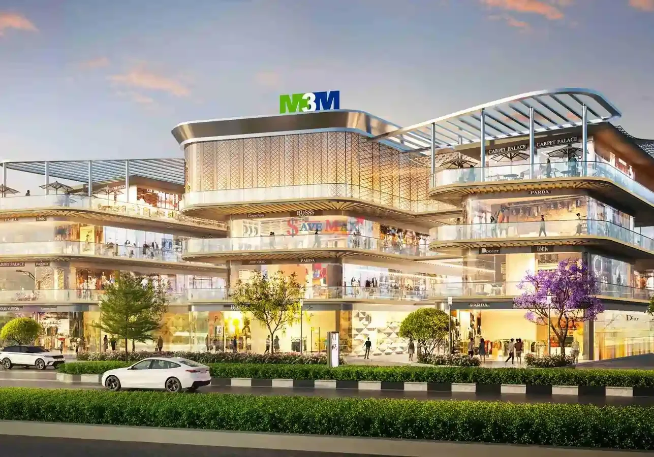 Iconic Architecture – M3M Route 65 Modern commercial complex architecture of M3M Route 65