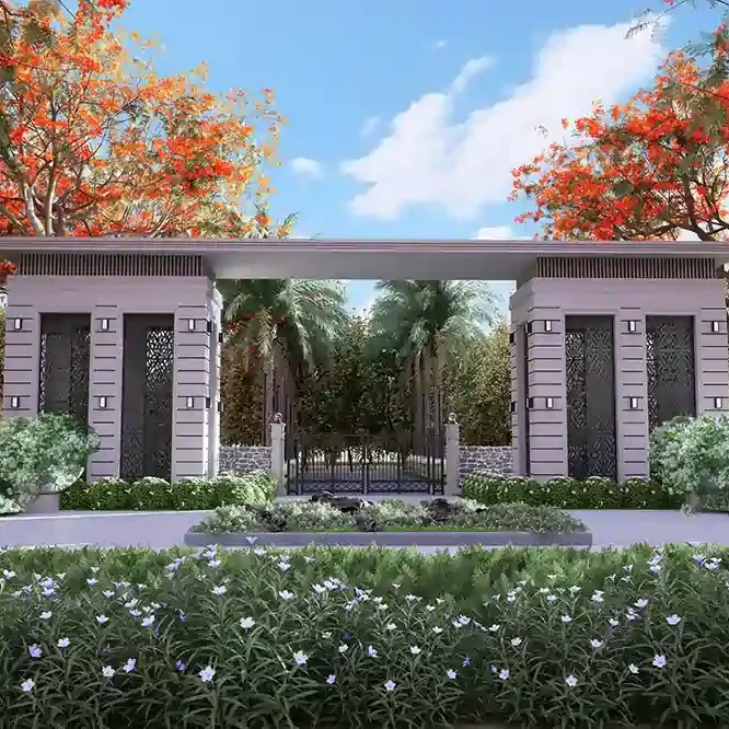 Recreational area at Elevate Samava Farms Naugaon Alwar