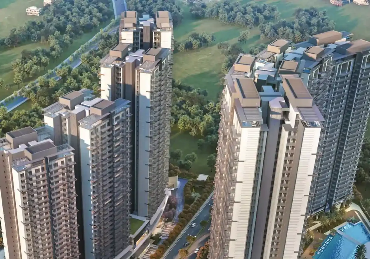 Luxury apartment interior at Signature Global Deluxe DXP with modern design and premium finishes