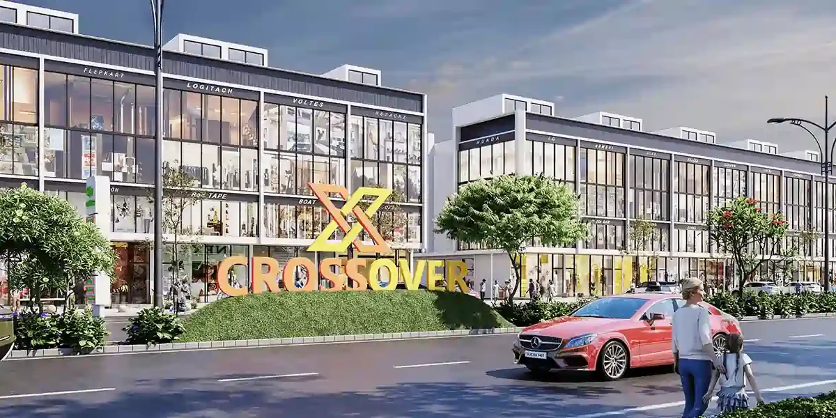 Front view of Vatika Crossover Sector 82 Gurgaon commercial project